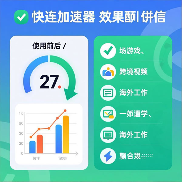 快连加速器效果显著吗？适合哪些场景使用？
